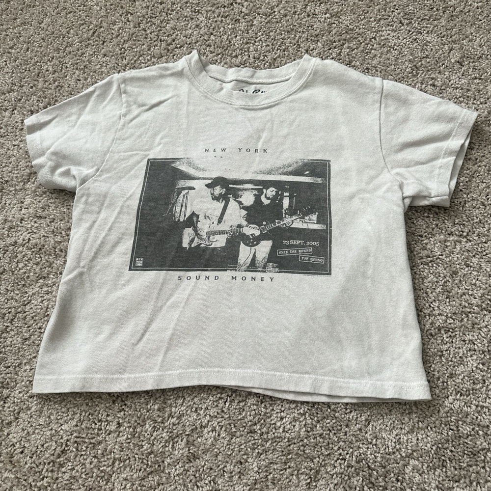 Graphic Tee in White